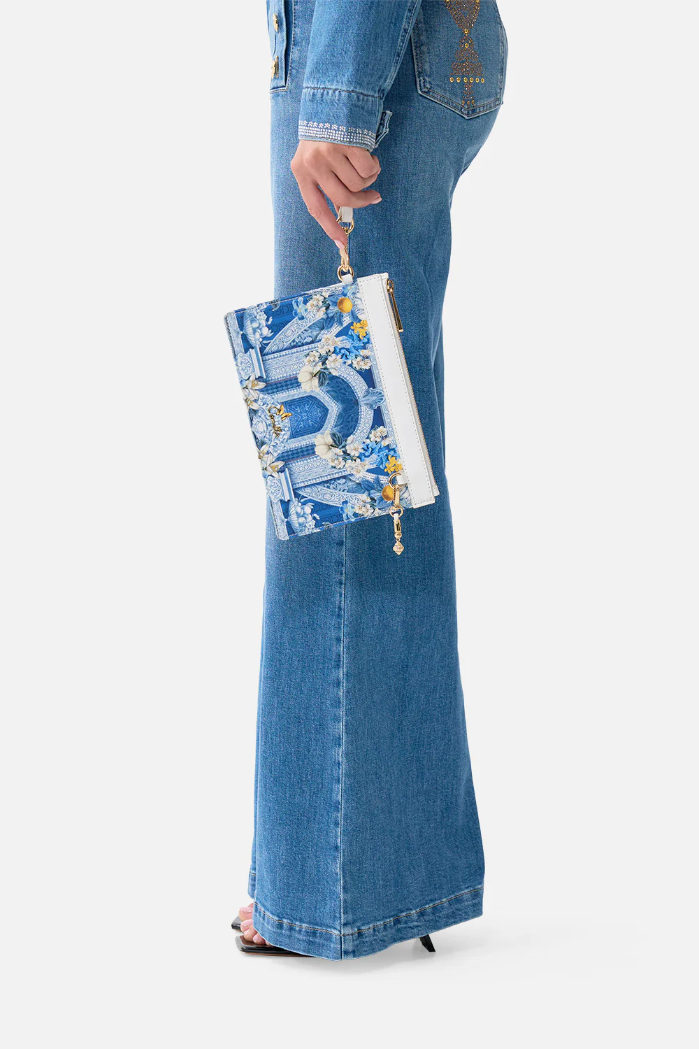 CLUTCH WITH WRISTLET DE NADA GRANADA - Image 4