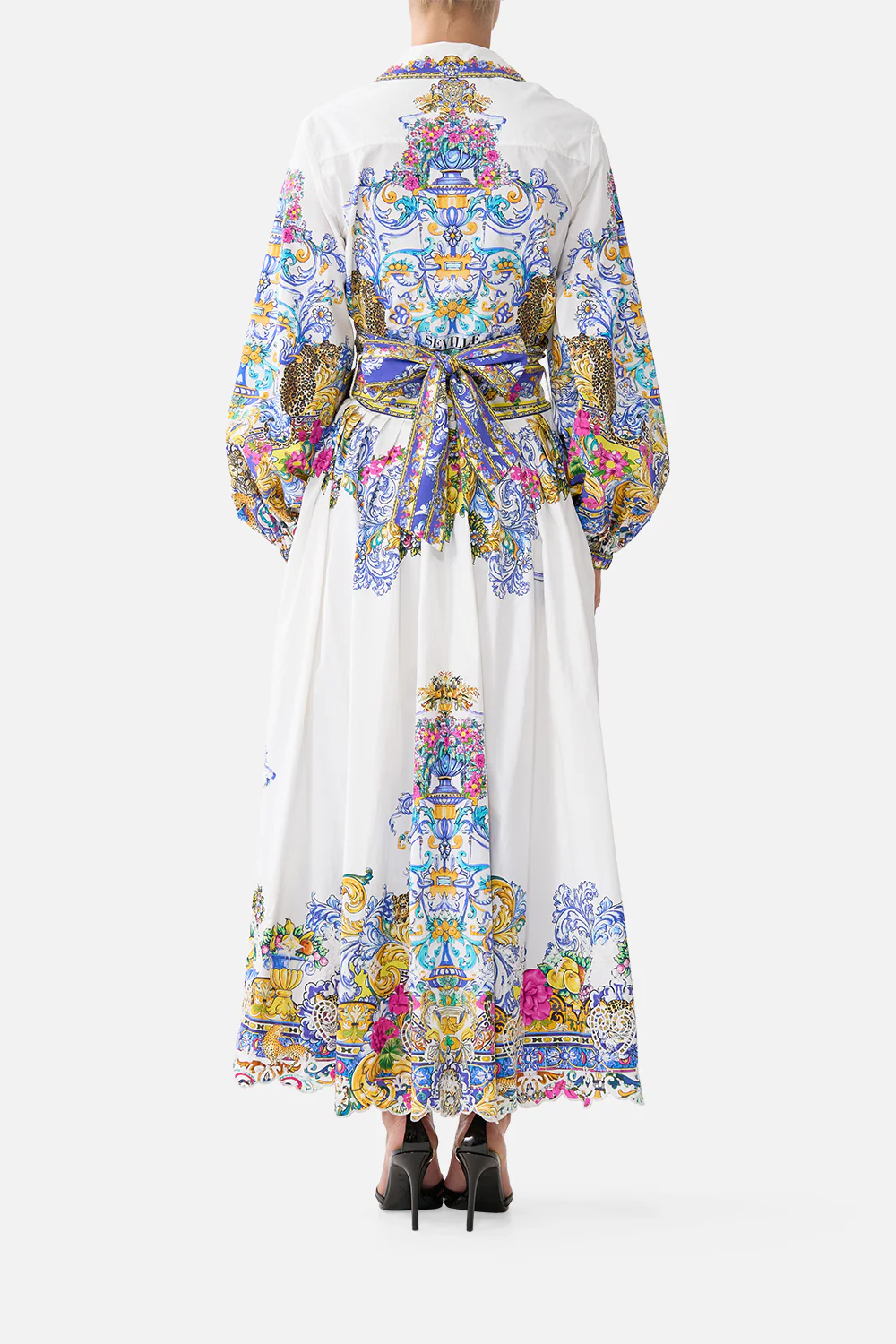 CROPPED WRAP SHIRT MILLA IN SEVILLA - Image 2