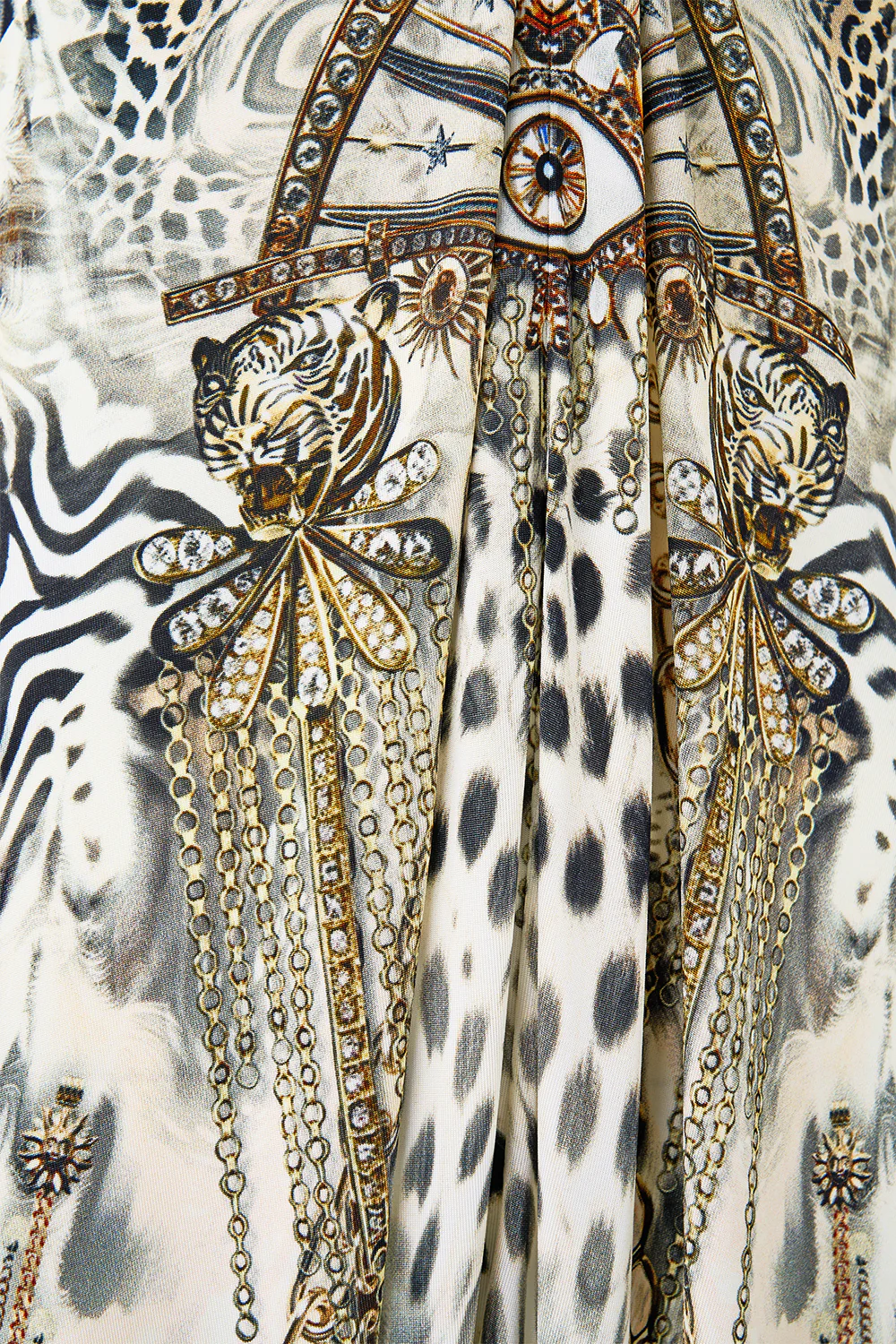 DRAPED PANT JUMPSUIT WITH HARDWARE LADY LIONHEART - Image 7