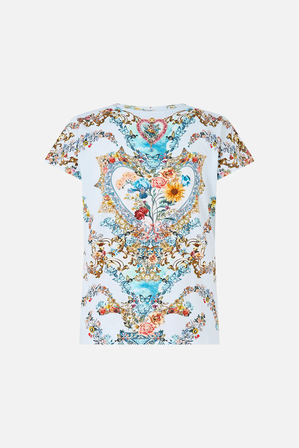SLIM FIT ROUND NECK T-SHIRT SEVILLE SWEETHEART - Image 6