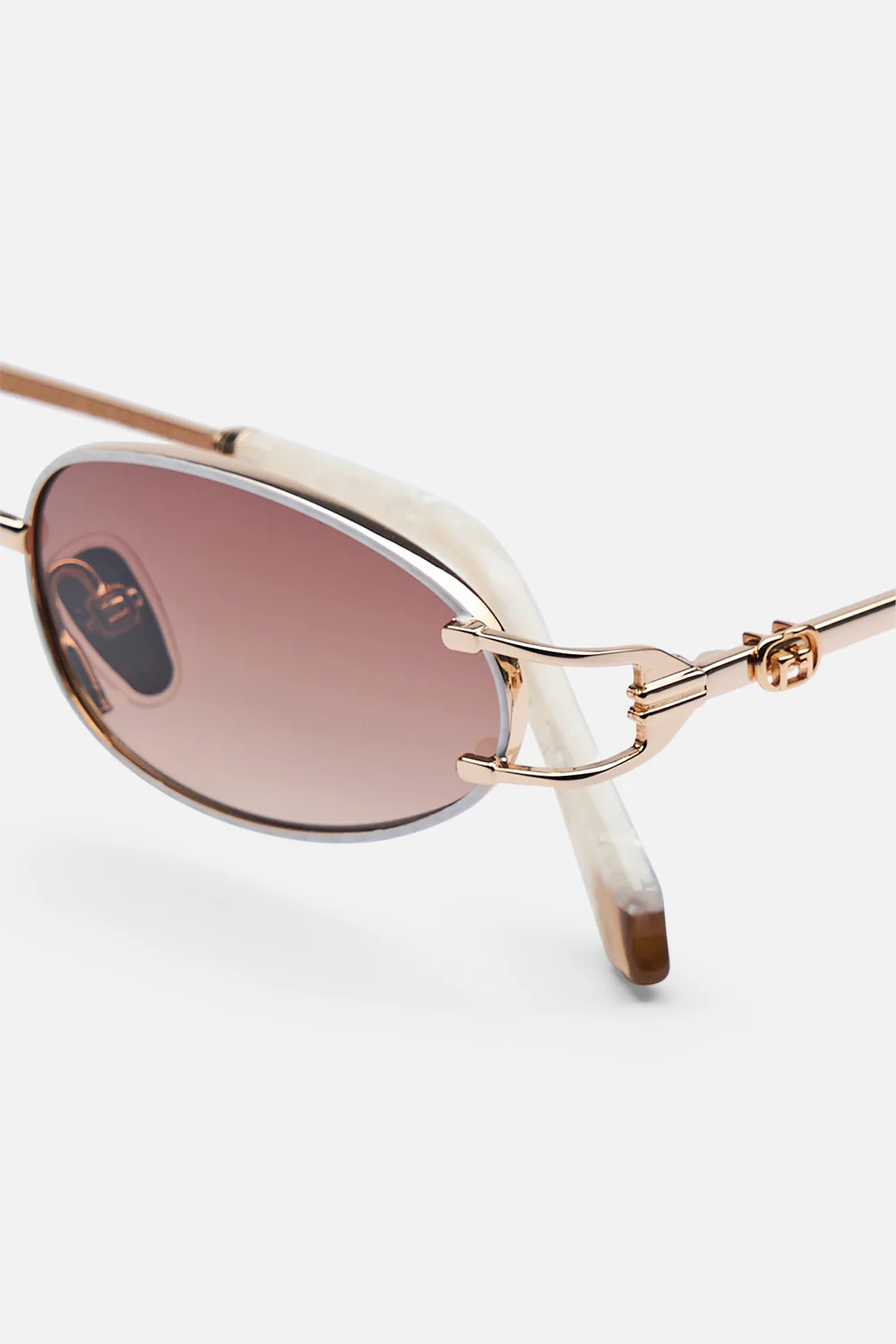 BOUND FOR BOHEMIA SUNGLASSES GOLD / IVORY - Image 3