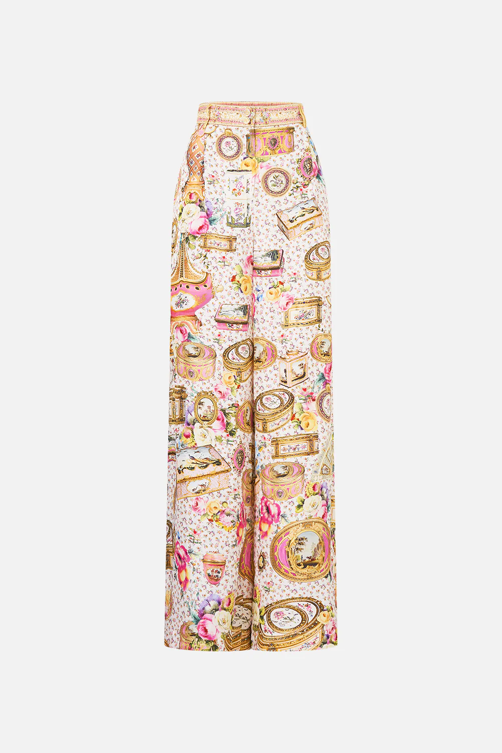 WIDE LEG WAISTED PANT IN THE HEART OF ART - Image 3