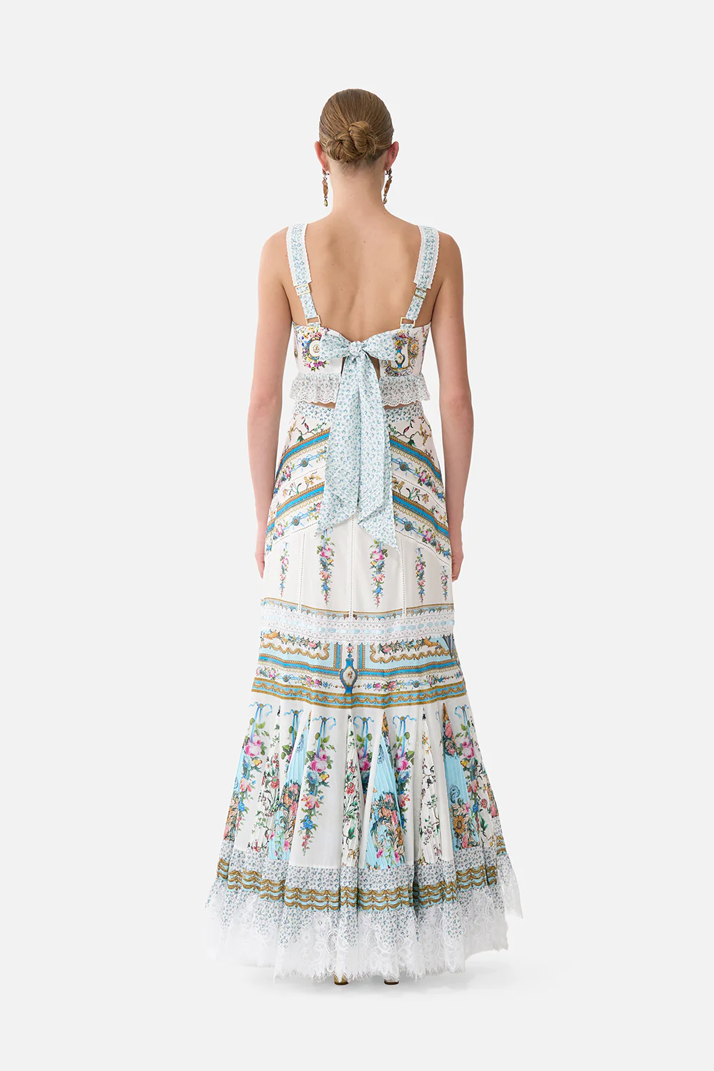 FLARED MAXI SKIRT WITH GODETS ART FOR THE ARTISANS - Image 2