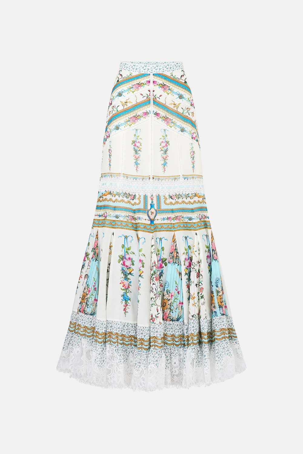 FLARED MAXI SKIRT WITH GODETS ART FOR THE ARTISANS - Image 3
