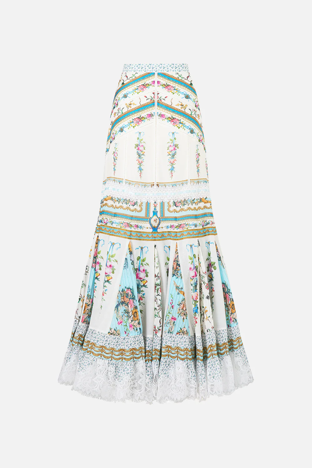 FLARED MAXI SKIRT WITH GODETS ART FOR THE ARTISANS - Image 6