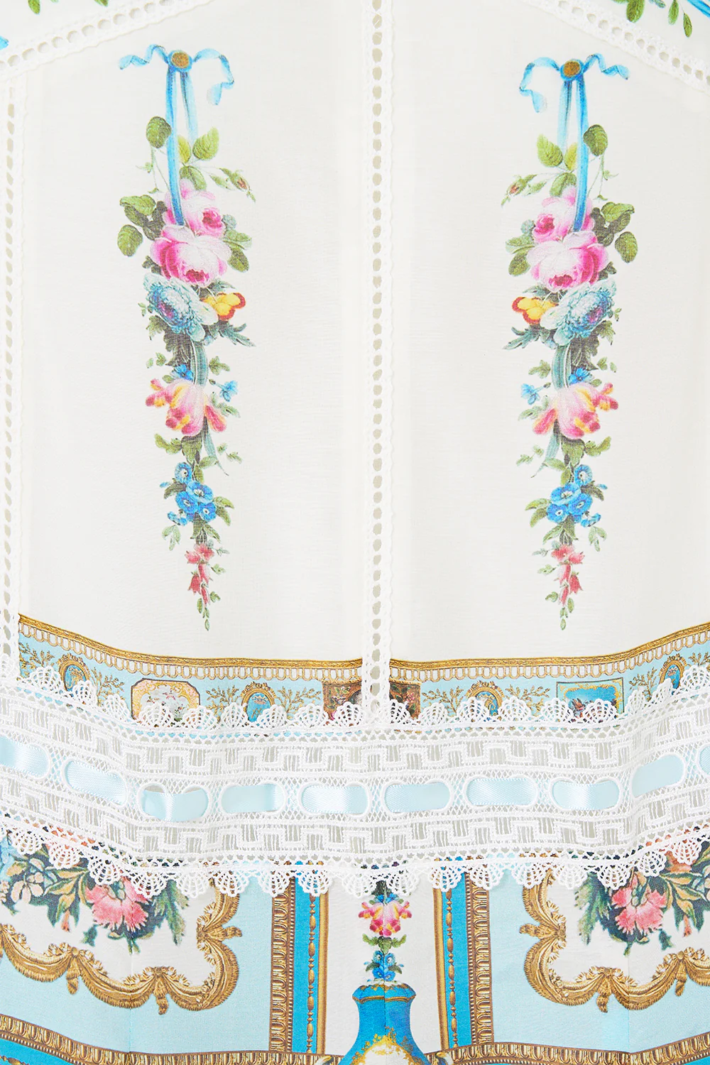 FLARED MAXI SKIRT WITH GODETS ART FOR THE ARTISANS - Image 7