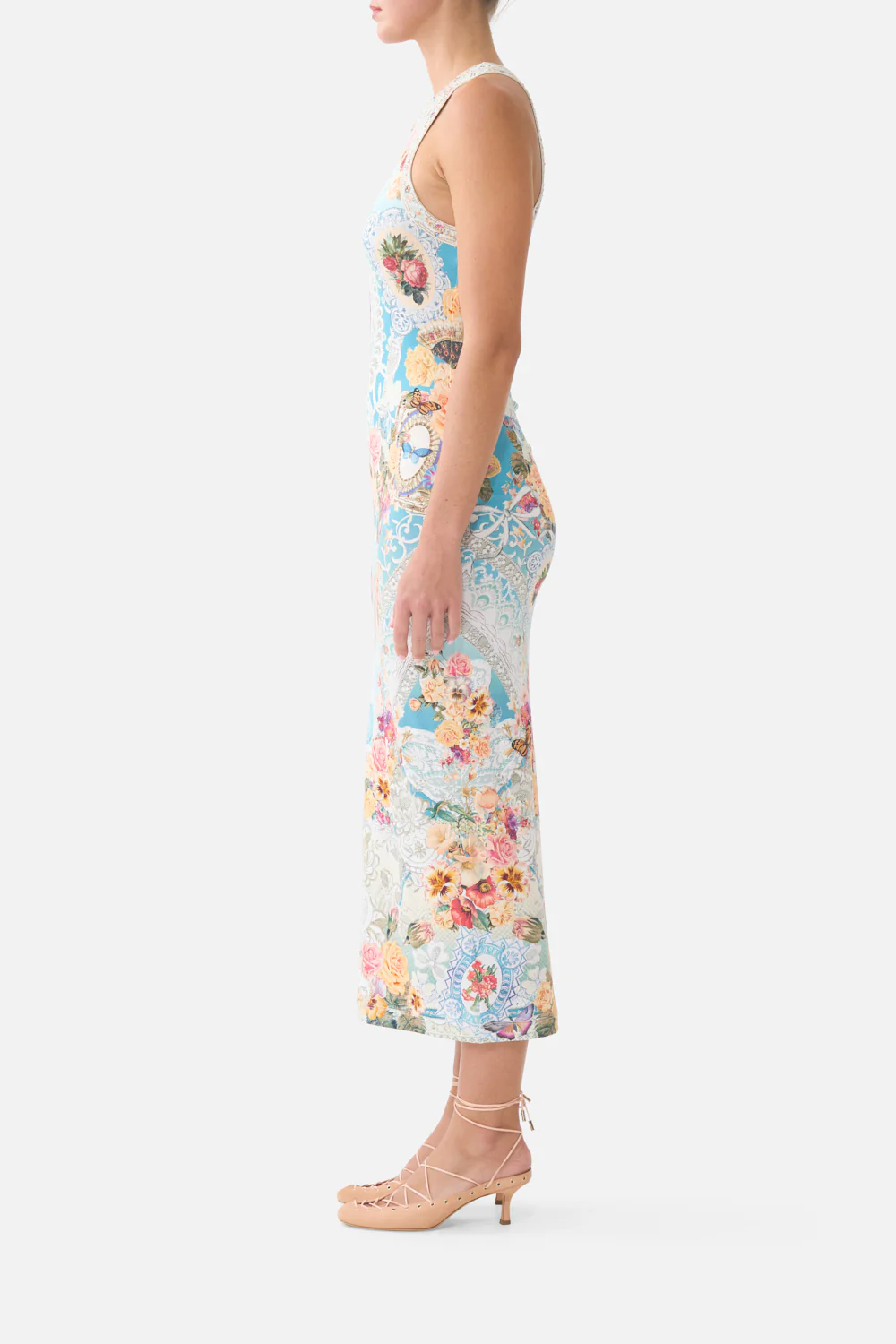 JERSEY TANK DRESS A TASTE FOR LACE - Image 4