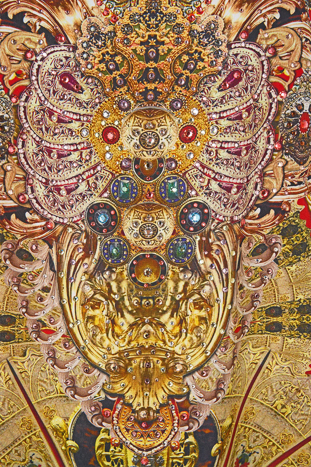 ROUND NECK KAFTAN CAMEOS DANCE - Image 7