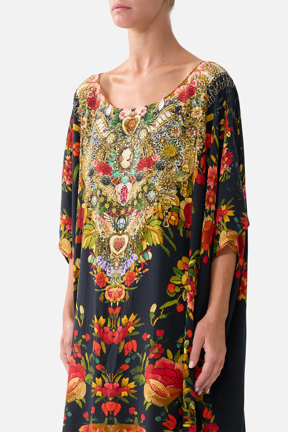 ROUND NECK KAFTAN LIFT THE VEIL - Image 4