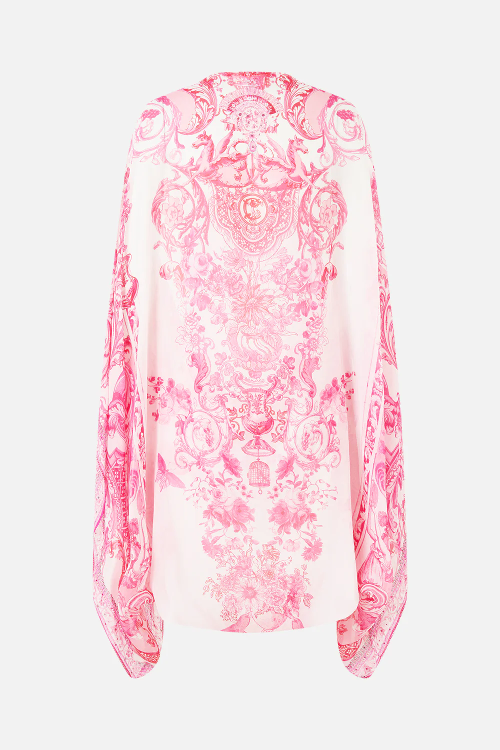 SILK CHIFFON SHRUG LIVIN LA VIDA ROSA - Image 6
