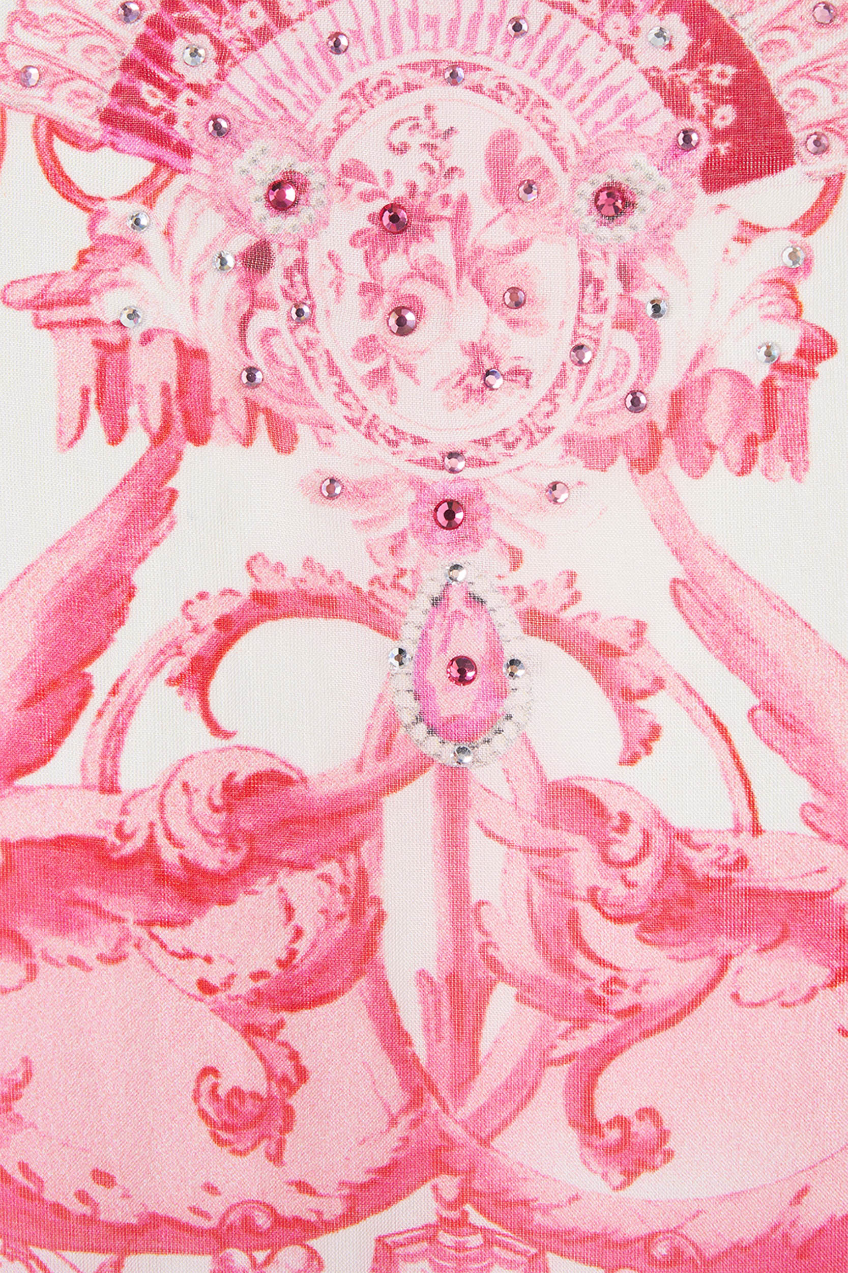 SILK CHIFFON SHRUG LIVIN LA VIDA ROSA - Image 7