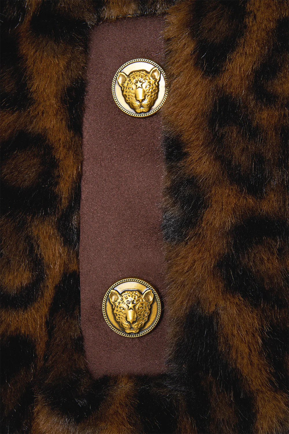 FAUX FUR BOMBER WITH POCKET DETAILS FIESTA, SIESTA, REPEAT - Image 3